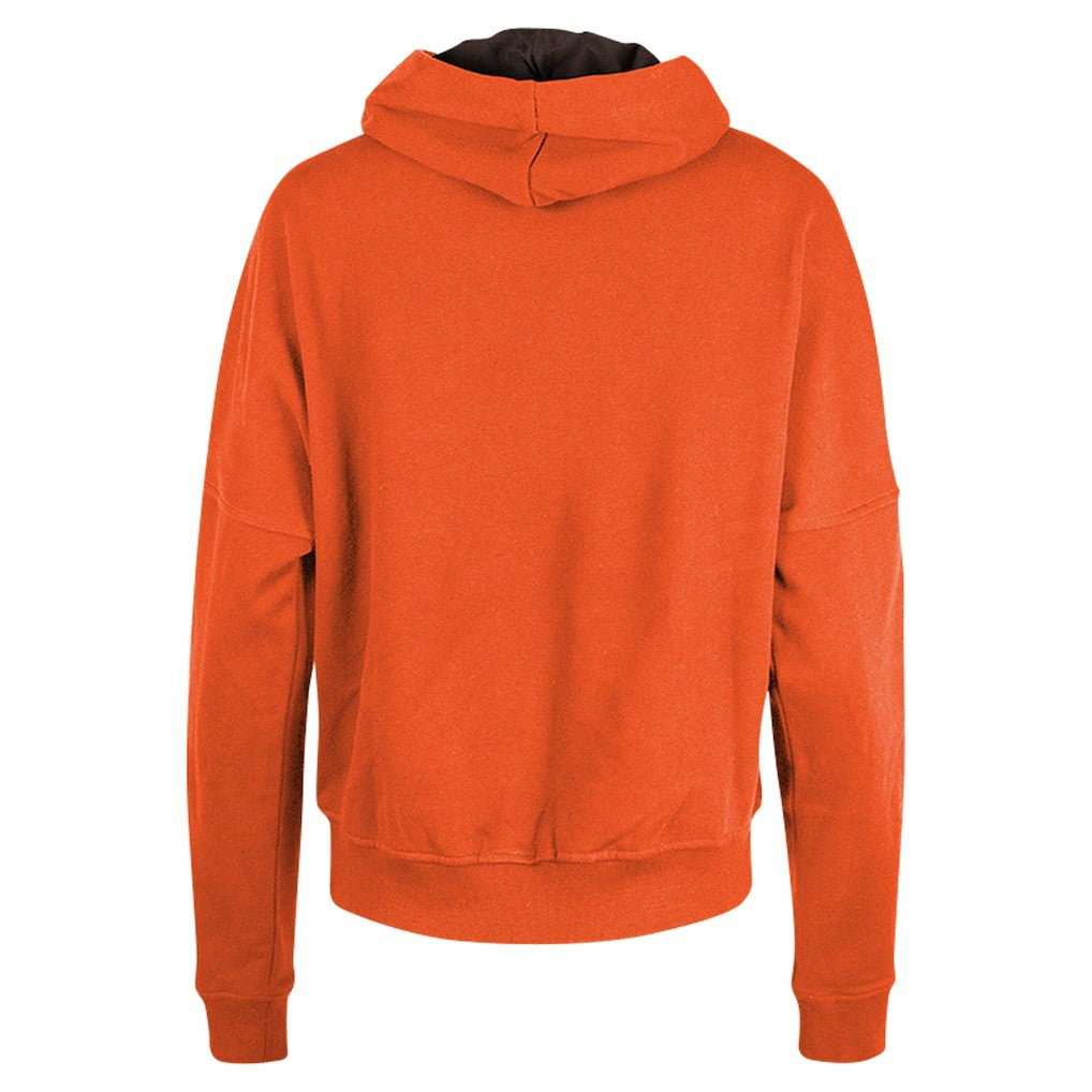 Cleveland Browns New Era Women's Throwback Boxy Pullover Hoodie