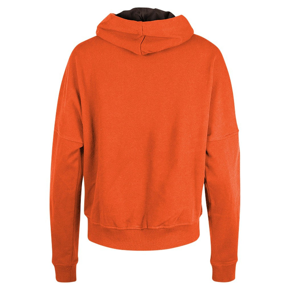 Cleveland Browns New Era Women's Throwback Boxy Pullover Hoodie