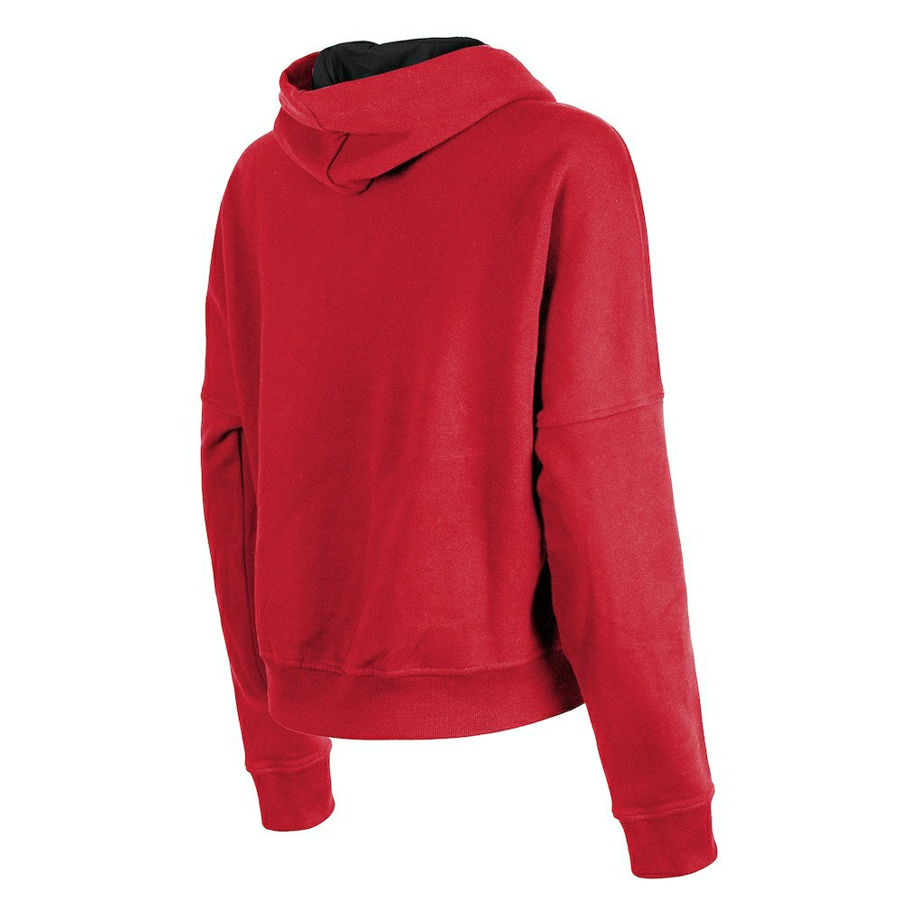 San Francisco 49ers New Era Women's Boxy Pullover Hoodie