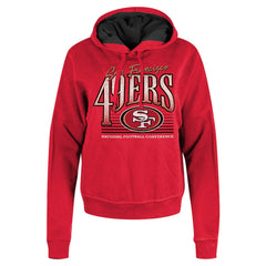 San Francisco 49ers New Era Women's Boxy Pullover Hoodie