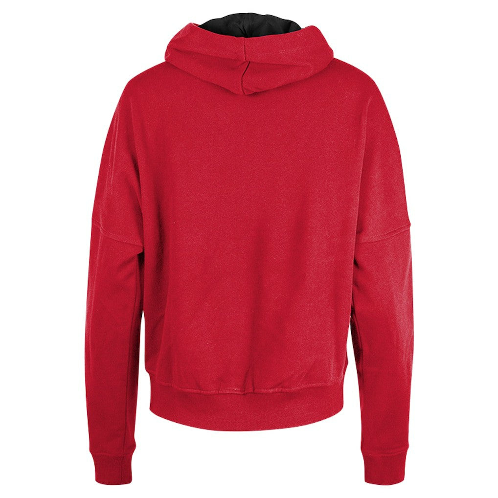 San Francisco 49ers New Era Women's Boxy Pullover Hoodie