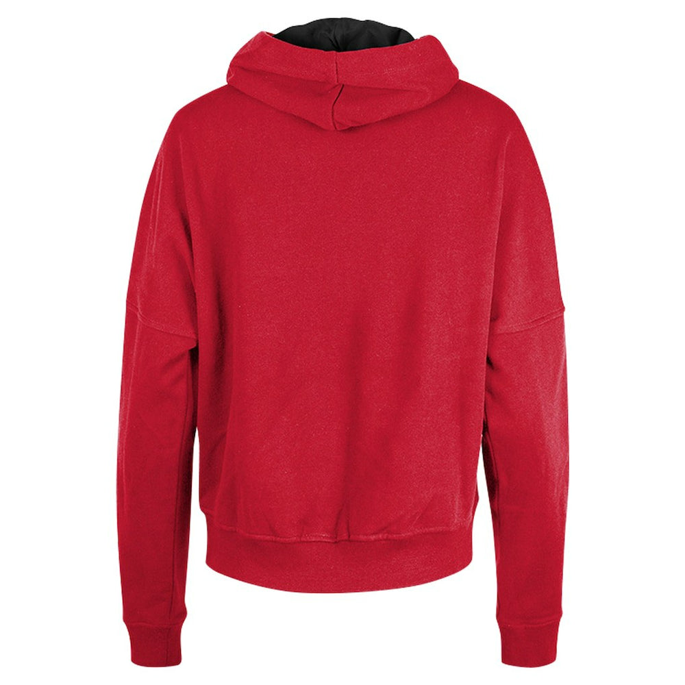San Francisco 49ers New Era Women's Boxy Pullover Hoodie