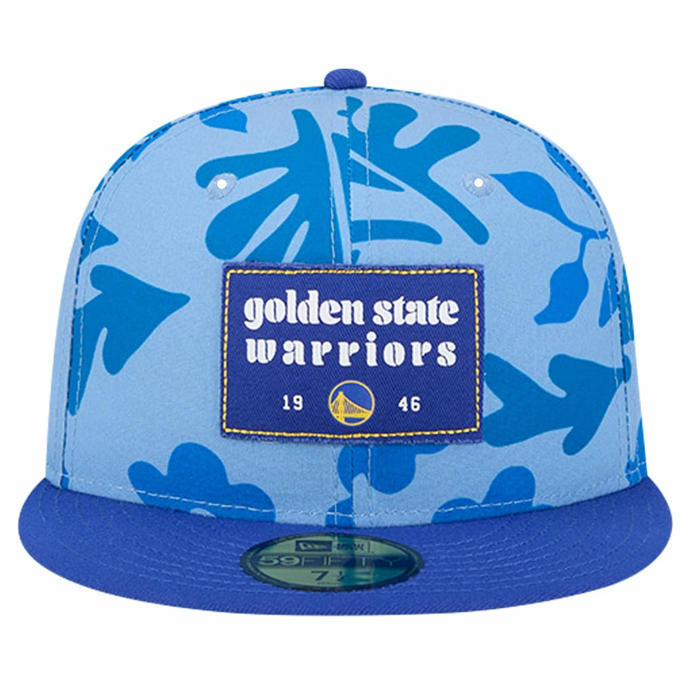 Golden State Warriors Palm Fronds 2-Tone 59FIFTY Fitted Hat sale On Sale