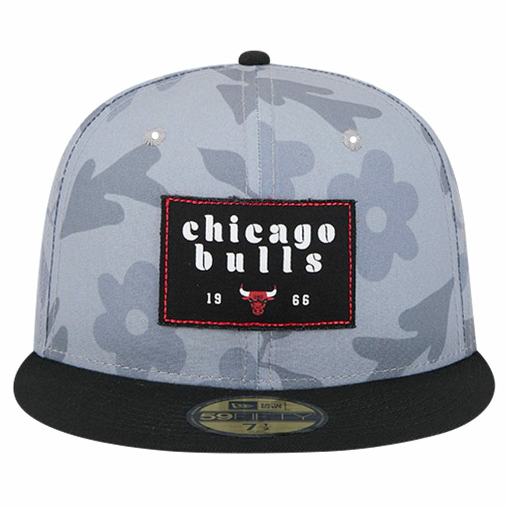 Chicago Bulls Palm Fronds 2-Tone 59FIFTY Fitted Hat Online
