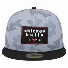 Chicago Bulls Palm Fronds 2-Tone 59FIFTY Fitted Hat Online