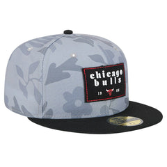 Chicago Bulls Palm Fronds 2-Tone 59FIFTY Fitted Hat Online