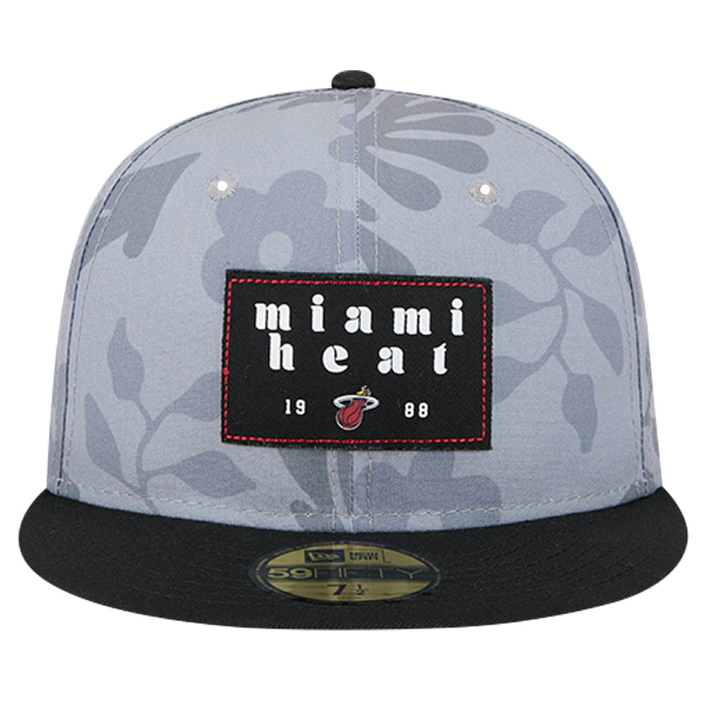 Miami Heat Palm Fronds 2-Tone 59FIFTY Fitted Hat On Sale