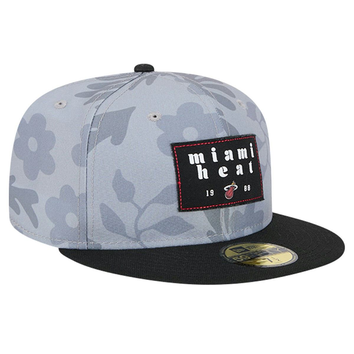 Miami Heat Palm Fronds 2-Tone 59FIFTY Fitted Hat On Sale