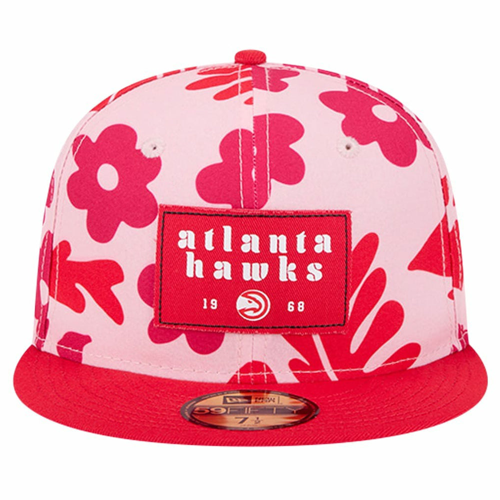 Atlanta Hawks Palm Fronds 2-Tone 59FIFTY Fitted Hat Outlet