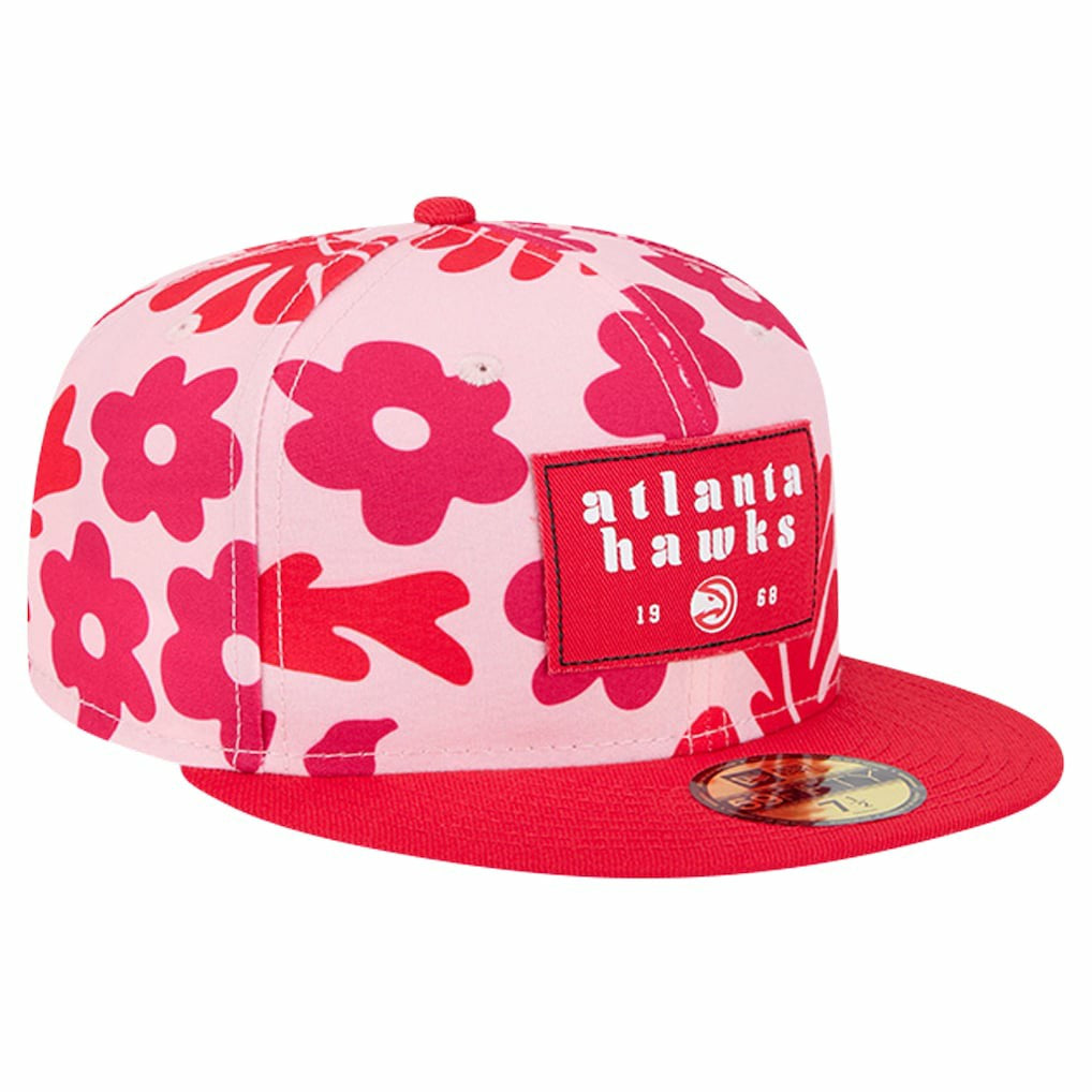 Atlanta Hawks Palm Fronds 2-Tone 59FIFTY Fitted Hat Outlet