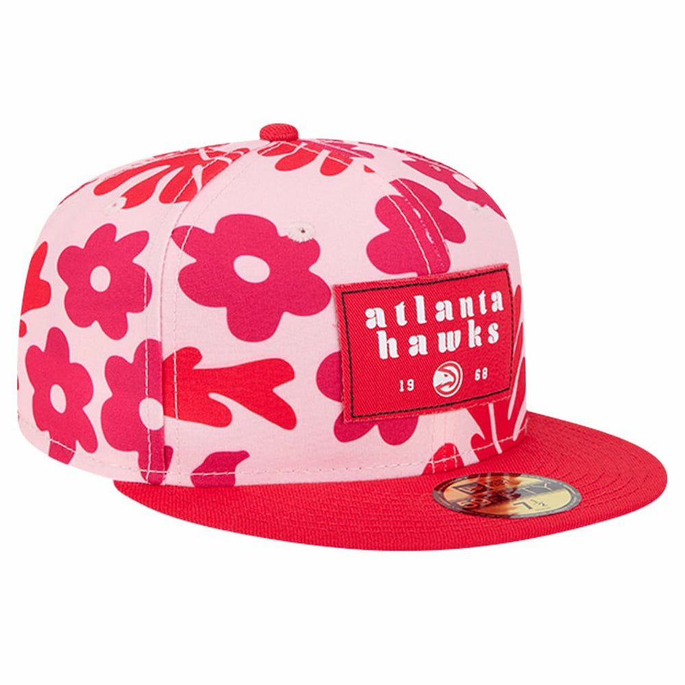 Atlanta Hawks Palm Fronds 2-Tone 59FIFTY Fitted Hat Outlet