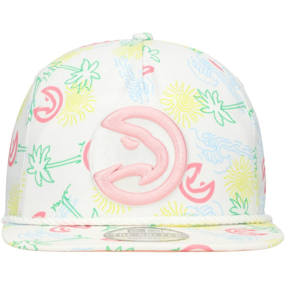 Atlanta Hawks Palm Trees and Waves Golfer Adjustable Hat Online