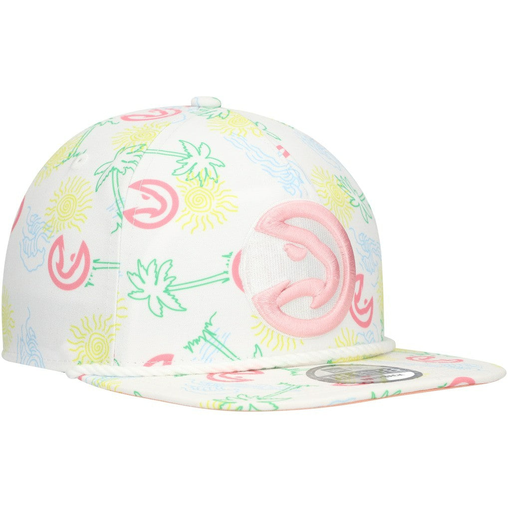 Atlanta Hawks Palm Trees and Waves Golfer Adjustable Hat Online