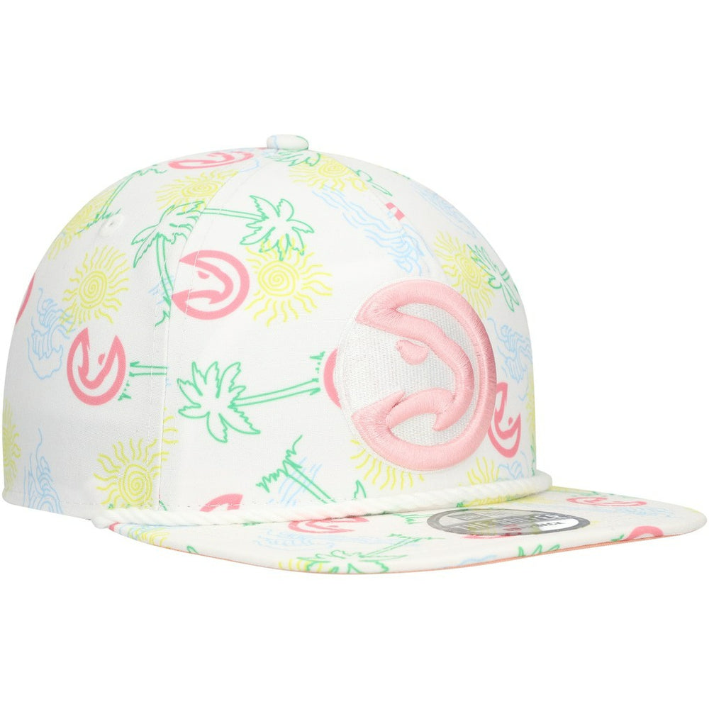 Atlanta Hawks Palm Trees and Waves Golfer Adjustable Hat Online