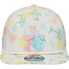 Philadelphia 76ers Palm Trees and Waves Golfer Adjustable Hat Online