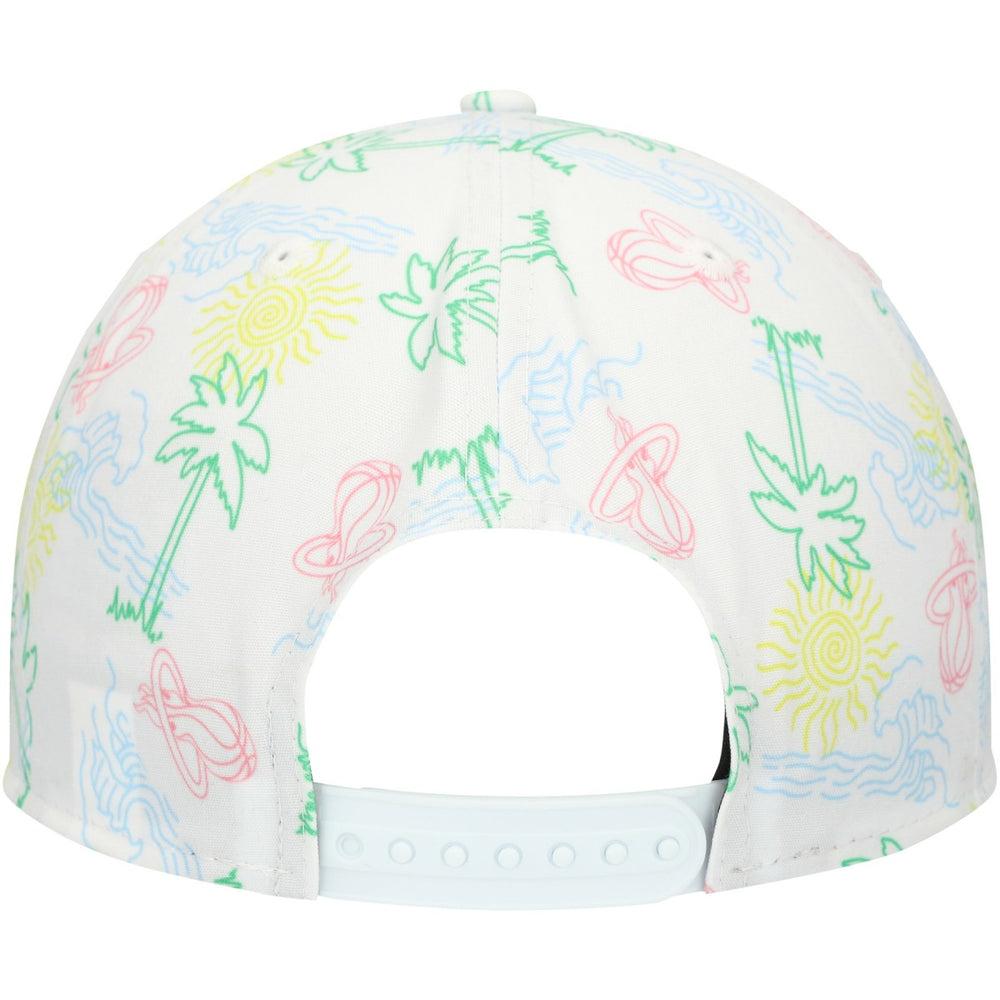 Miami Heat Palm Trees and Waves Golfer Adjustable Hat Online