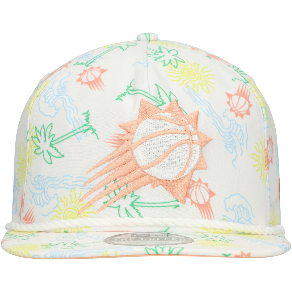 Phoenix Suns Palm Trees and Waves Golfer Adjustable Hat On Sale