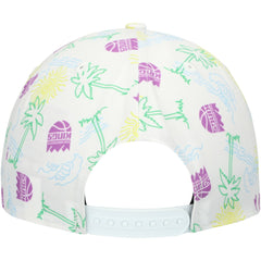 Sacramento Kings Palm Trees and Waves Golfer Adjustable Hat On Sale