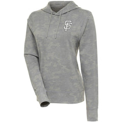 San Francisco Giants Antigua Women's Brushed Metallic Respite Pullover Hoodie | MLB Sale