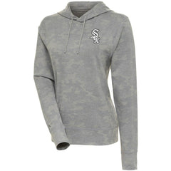 Chicago White Sox Antigua Women's Brushed Metallic Respite Pullover Hoodie | MLB Outlet