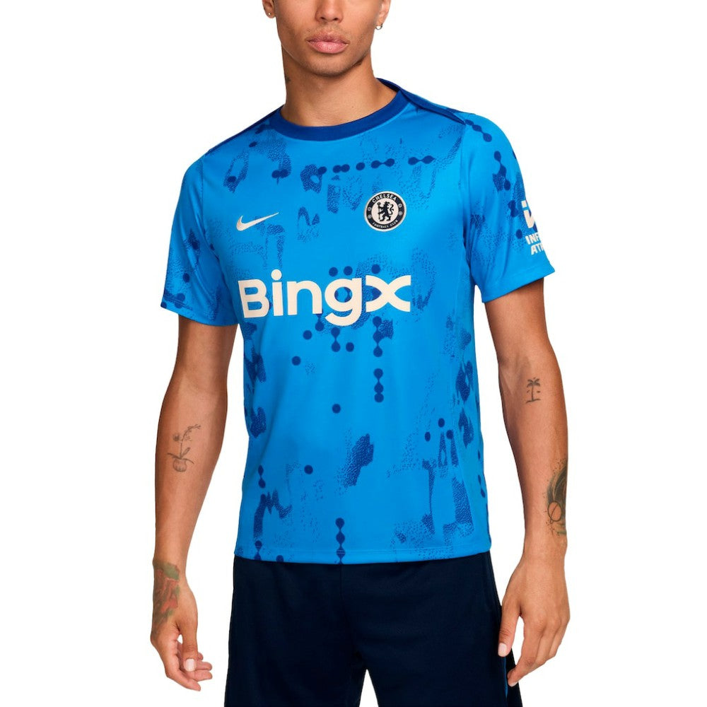 Chelsea 2024/25 Academy Pro Pre-Match Top Blue - Nike