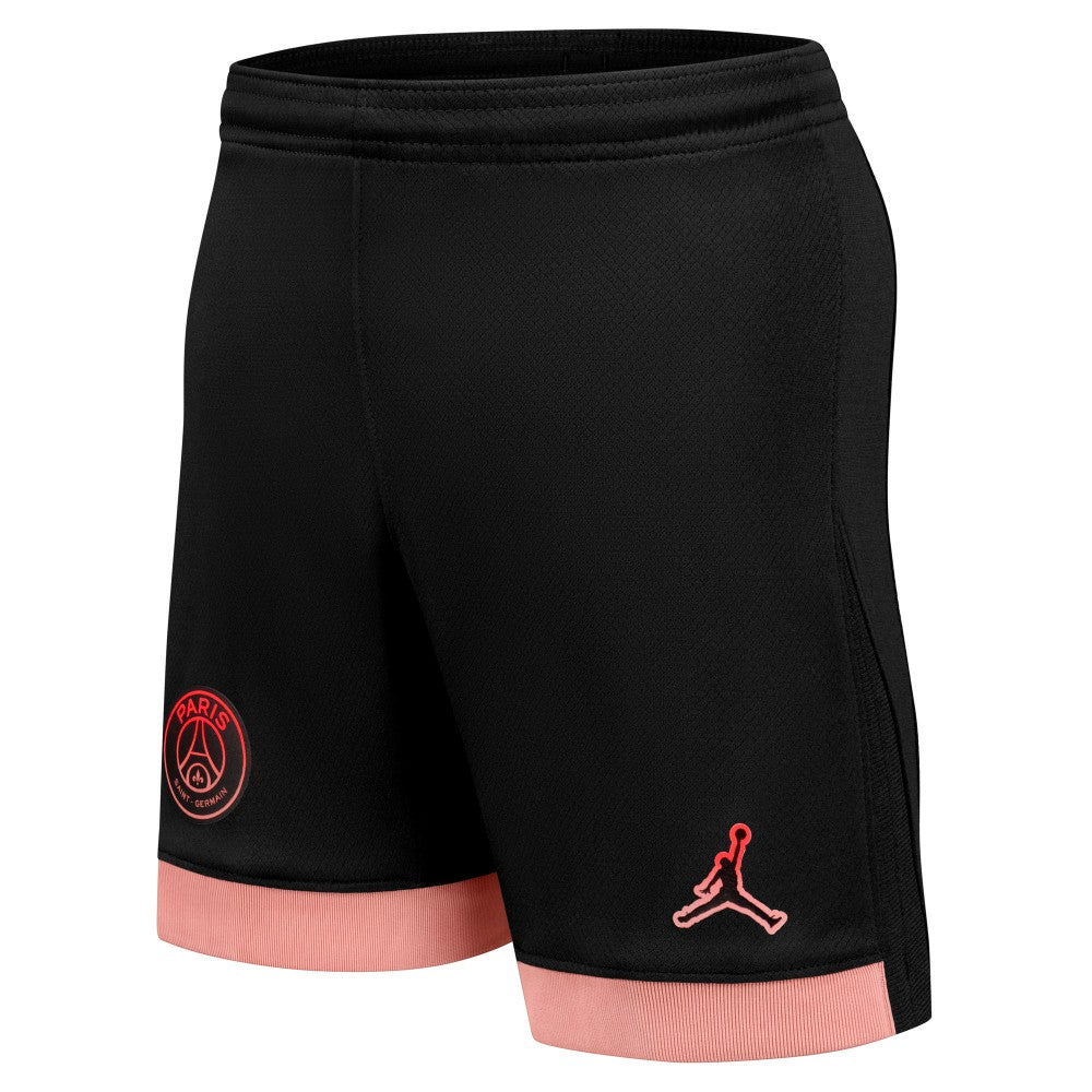 Paris Saint-Germain Jordan Brand Youth 2024/25 Third Stadium Shorts Black - Jordan