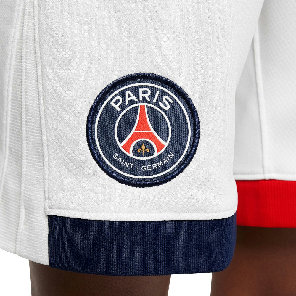 Paris Saint-Germain Youth 2024/25 Away Stadium Shorts White - Nike