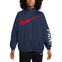 Paris Saint-Germain Women's Essential Windrunner Full-Zip Jacket Navy - Nike