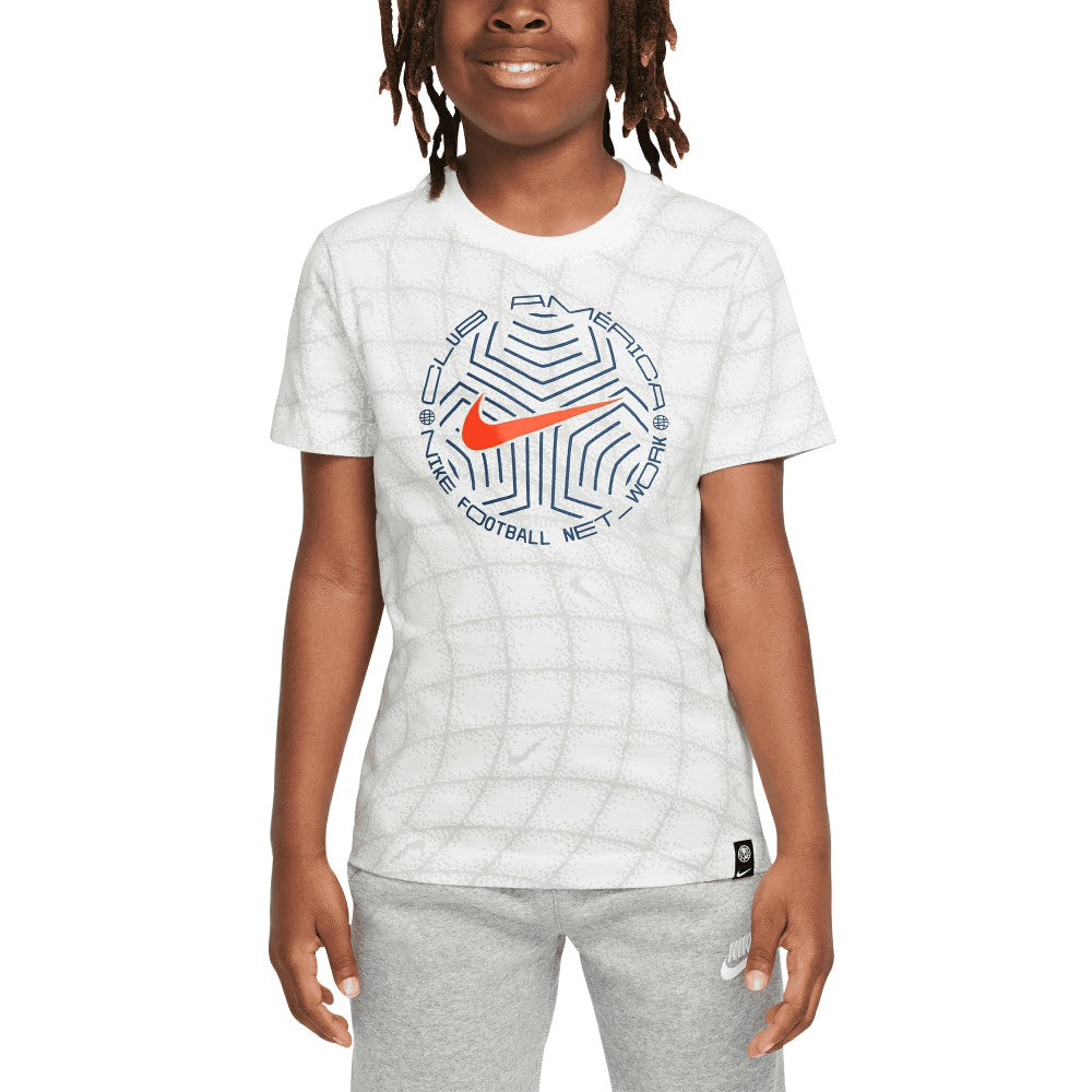 Club America Youth Play T-Shirt White - Nike