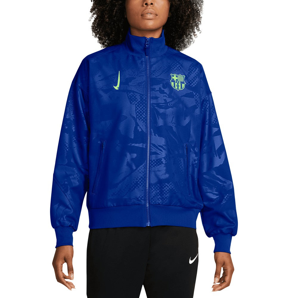 Barcelona Women's 2024/25 Third Strike Anthem Performance Full-Zip Jacket Royal - Nike