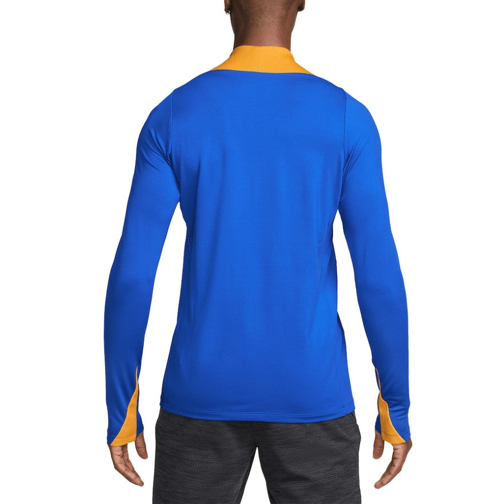 Inter Milan 2024/25 Third Strike Drill Performance Quarter-Zip Pullover Top Blue - Nike