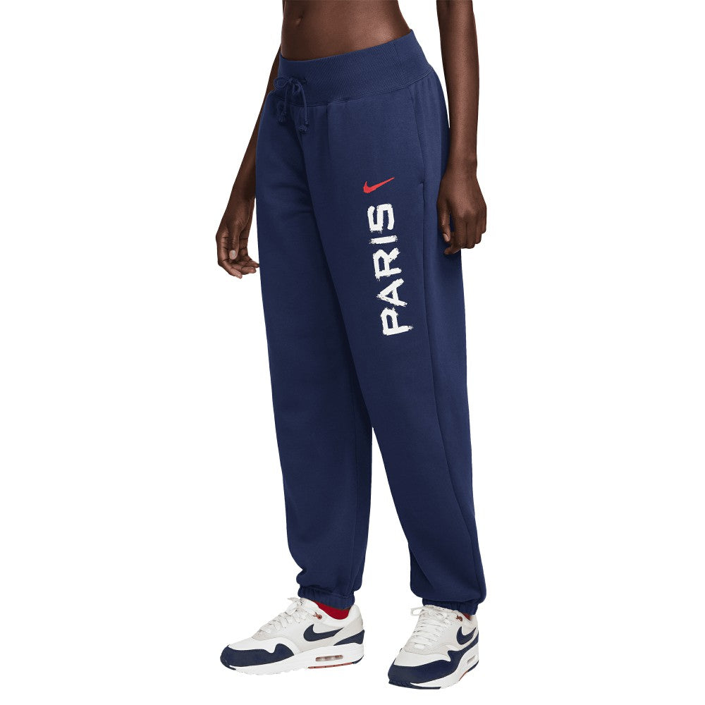 Paris Saint-Germain Women's Phoenix Fleece Pants Navy - Nike
