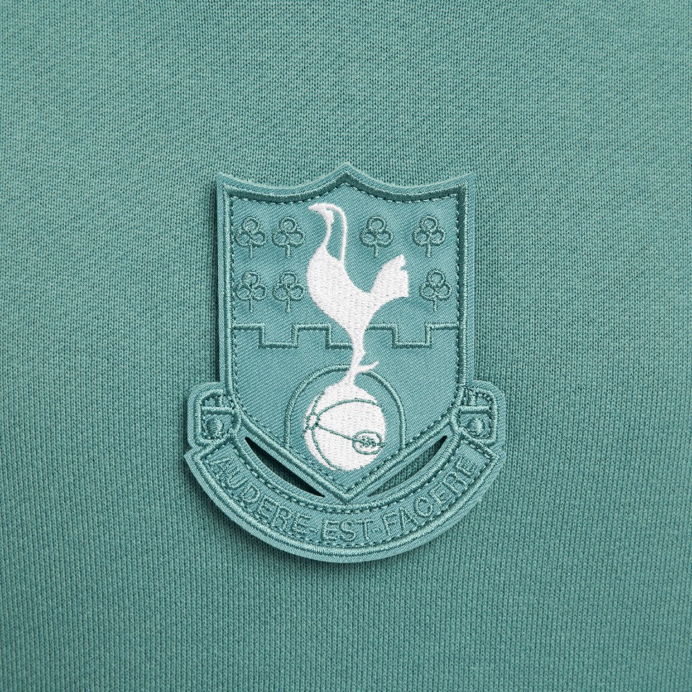 Tottenham Hotspur Youth Third Air Pullover Hoodie Green - Nike