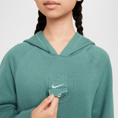 Tottenham Hotspur Youth Third Air Pullover Hoodie Green - Nike