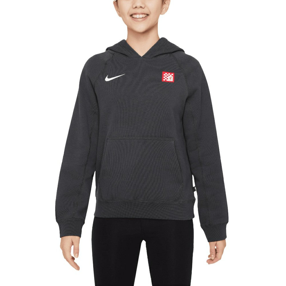 Liverpool Youth Third Air Pullover Hoodie Black - Nike