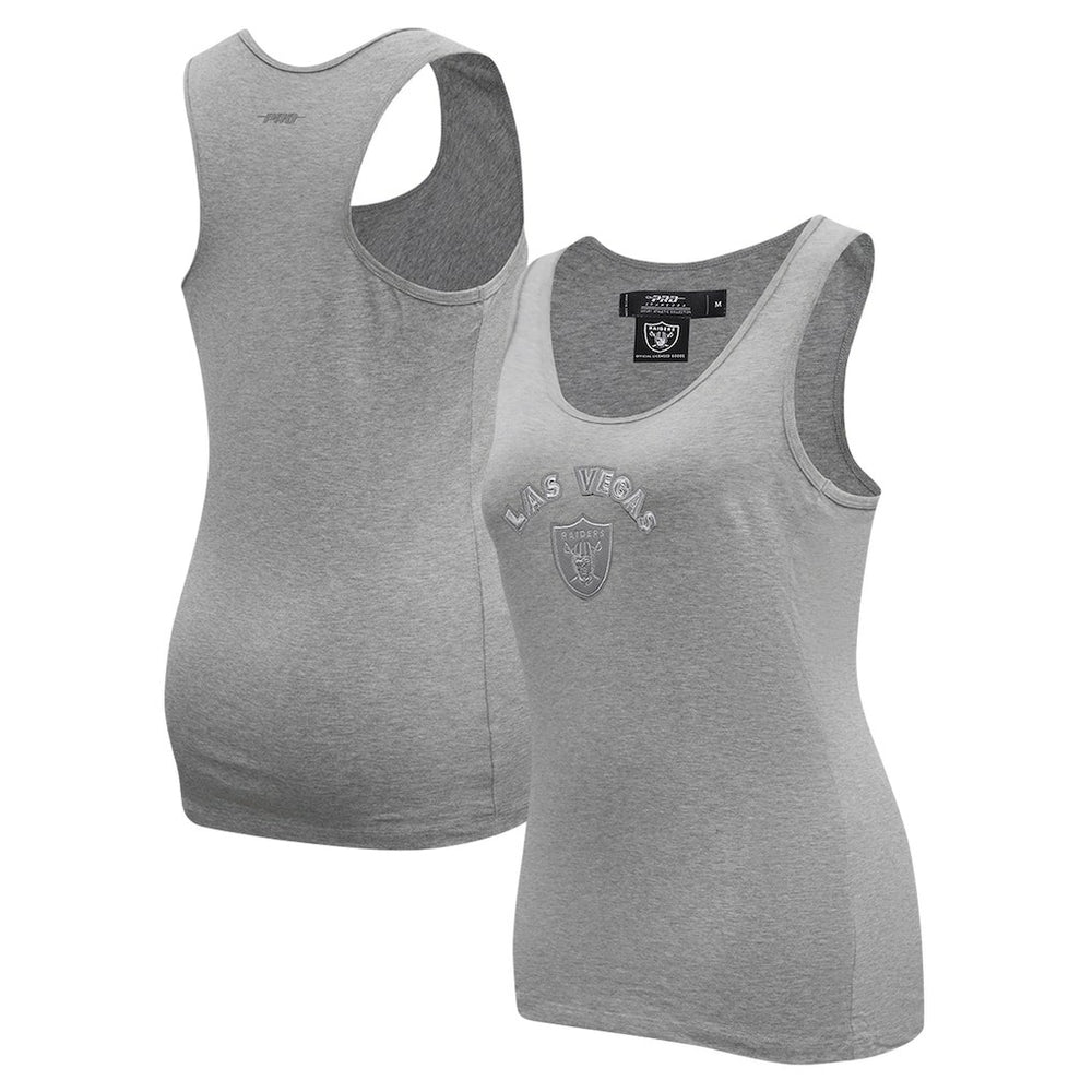 Las Vegas Raiders  Pro Standard Women's Triple Tonal Racerback Tank Top