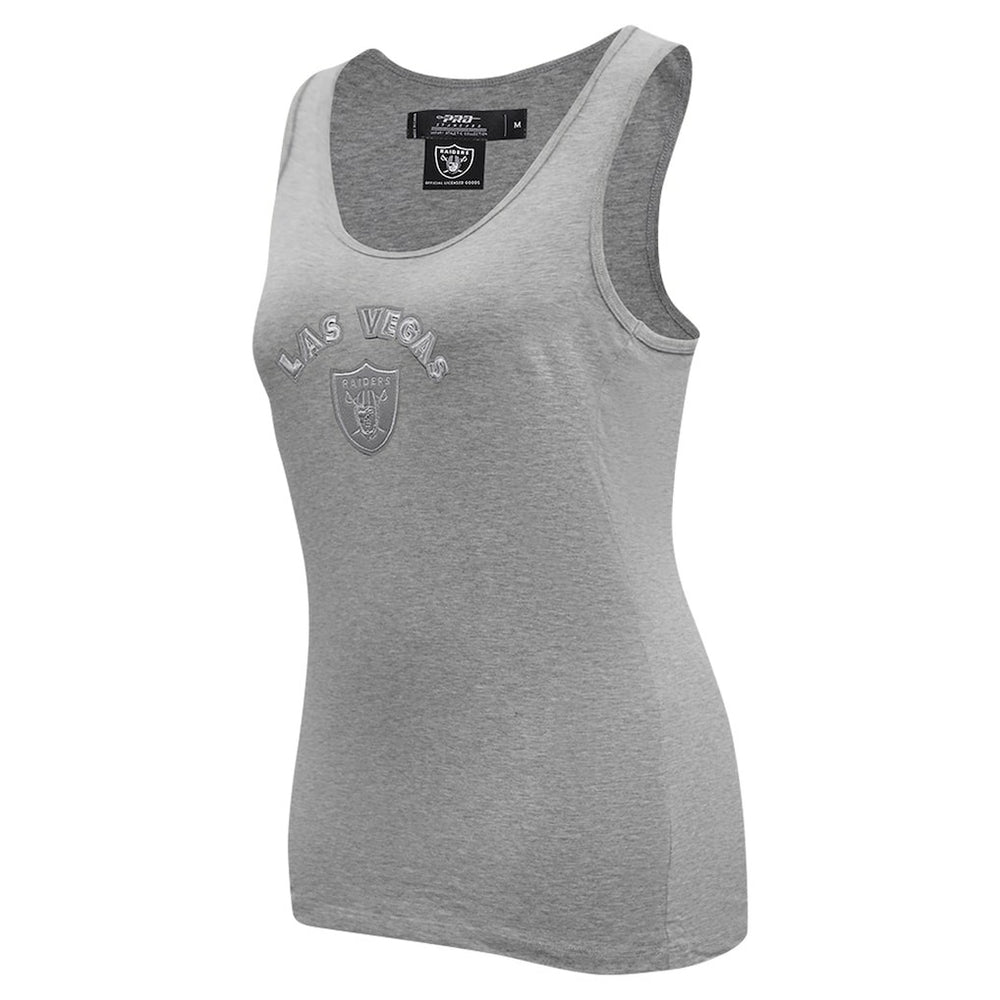 Las Vegas Raiders  Pro Standard Women's Triple Tonal Racerback Tank Top