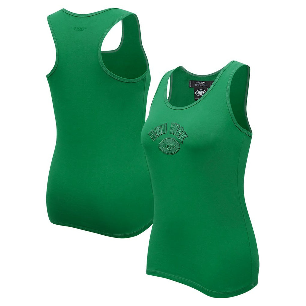 New York Jets  Pro Standard Women's Triple Tonal Racerback Tank Top