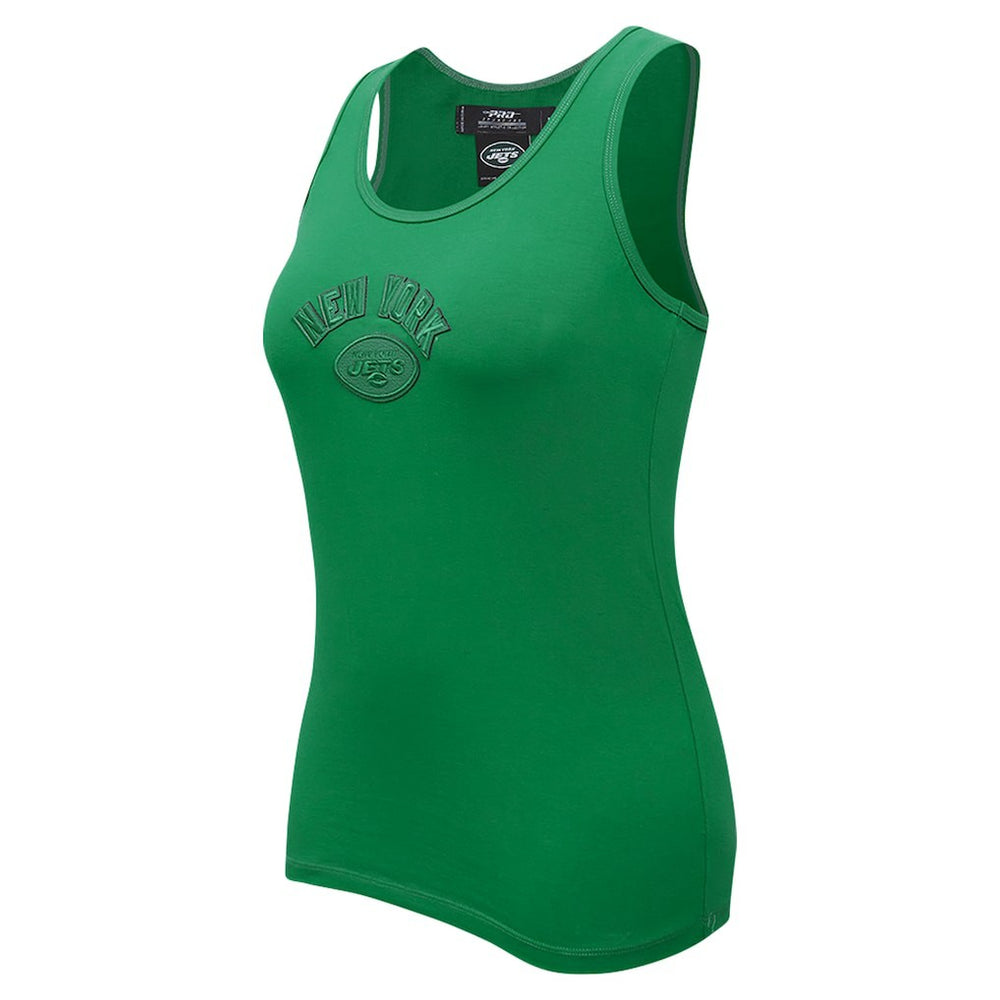 New York Jets  Pro Standard Women's Triple Tonal Racerback Tank Top