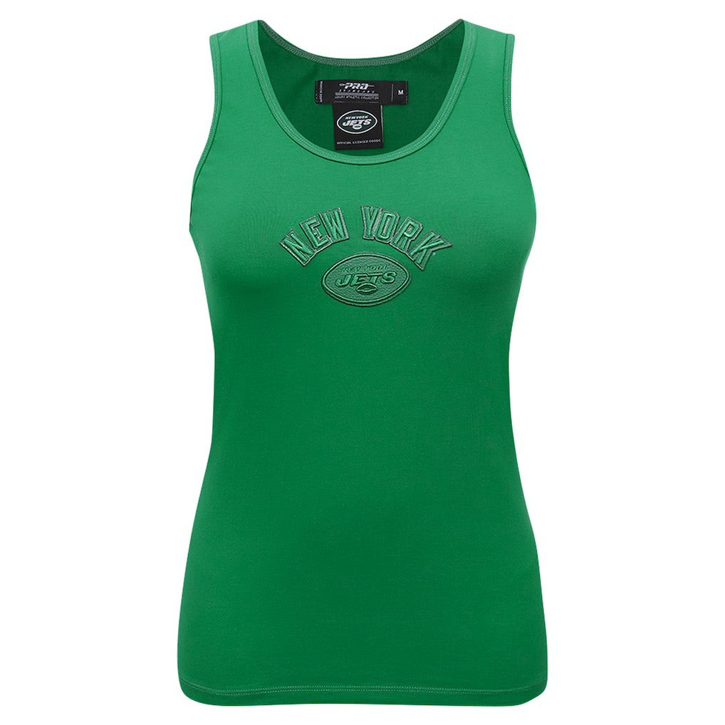 New York Jets  Pro Standard Women's Triple Tonal Racerback Tank Top