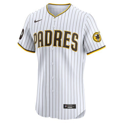 Tony Fernández San Diego Padres Nike Home Elite Sponsor Patch Player Jersey | MLB Sale