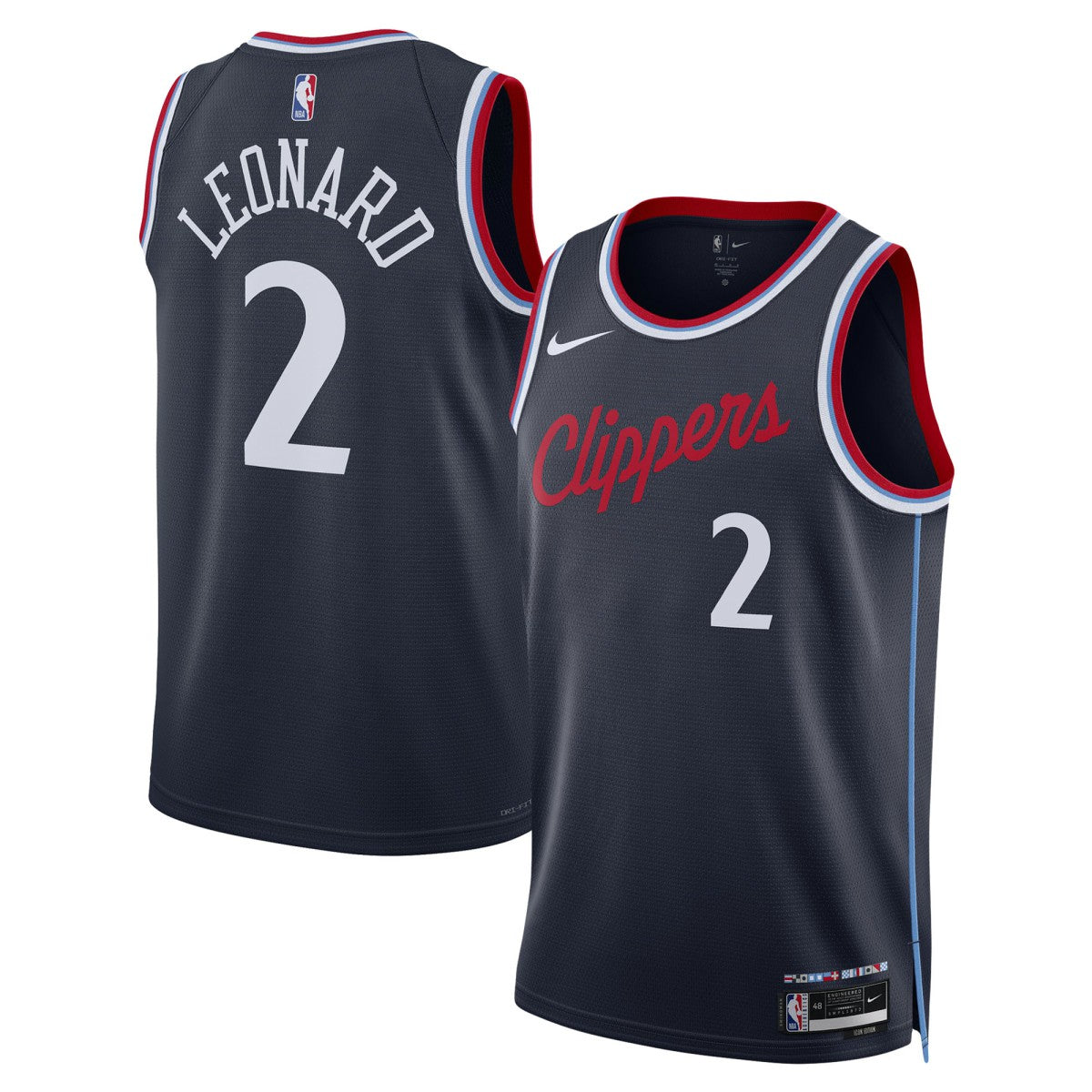 Kawhi Leonard LA Clippers Unisex 2024/25 Swingman Jersey Discount