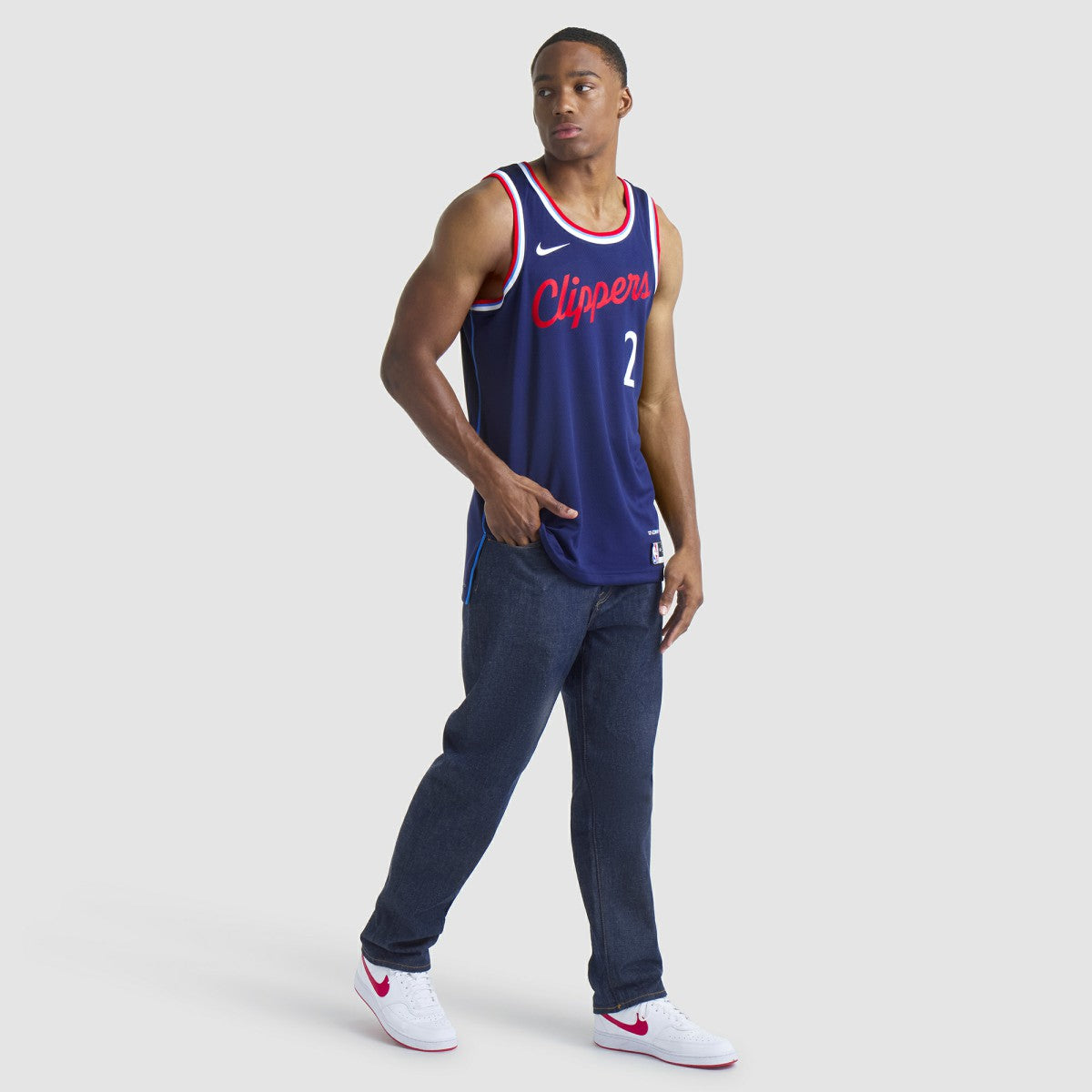 Kawhi Leonard LA Clippers Unisex 2024/25 Swingman Jersey Discount