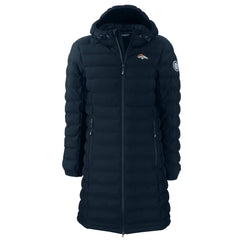 Denver Broncos  Cutter & Buck Women's Mission Ridge Repreve Eco Insulated Long Full-Zip Puffer Jacket