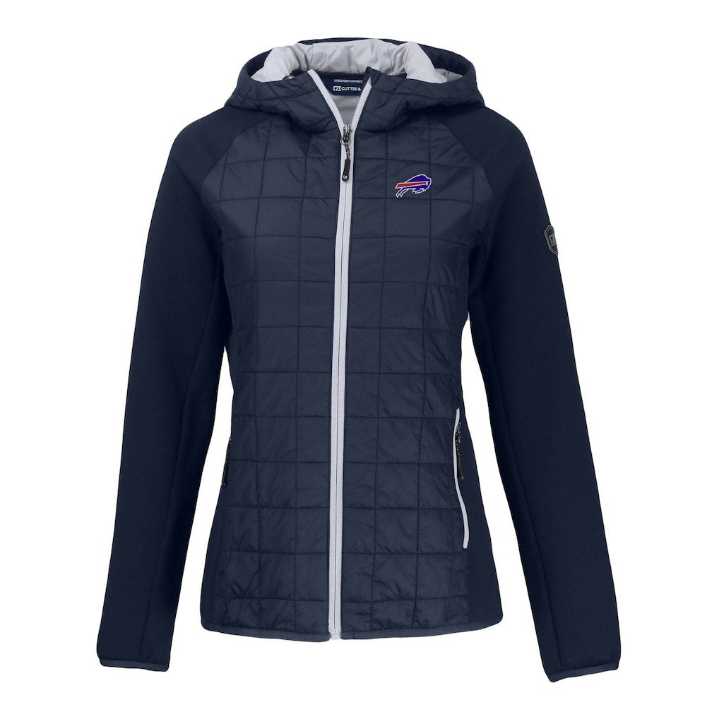 Buffalo Bills  Cutter & Buck Women's Rainier Primaloft Eco Full-Zip Hybrid Jacket