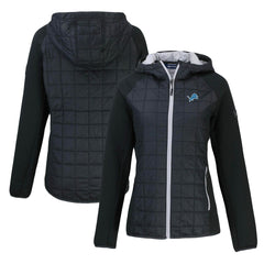 Detroit Lions  Cutter & Buck Women's Rainier Primaloft Eco Full-Zip Hybrid Jacket