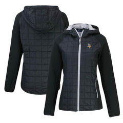 Minnesota Vikings  Cutter & Buck Women's Rainier Primaloft Eco Full-Zip Hybrid Jacket