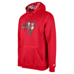 Tampa Bay Buccaneers New Era 3rd Down Plaid Pullover Hoodie