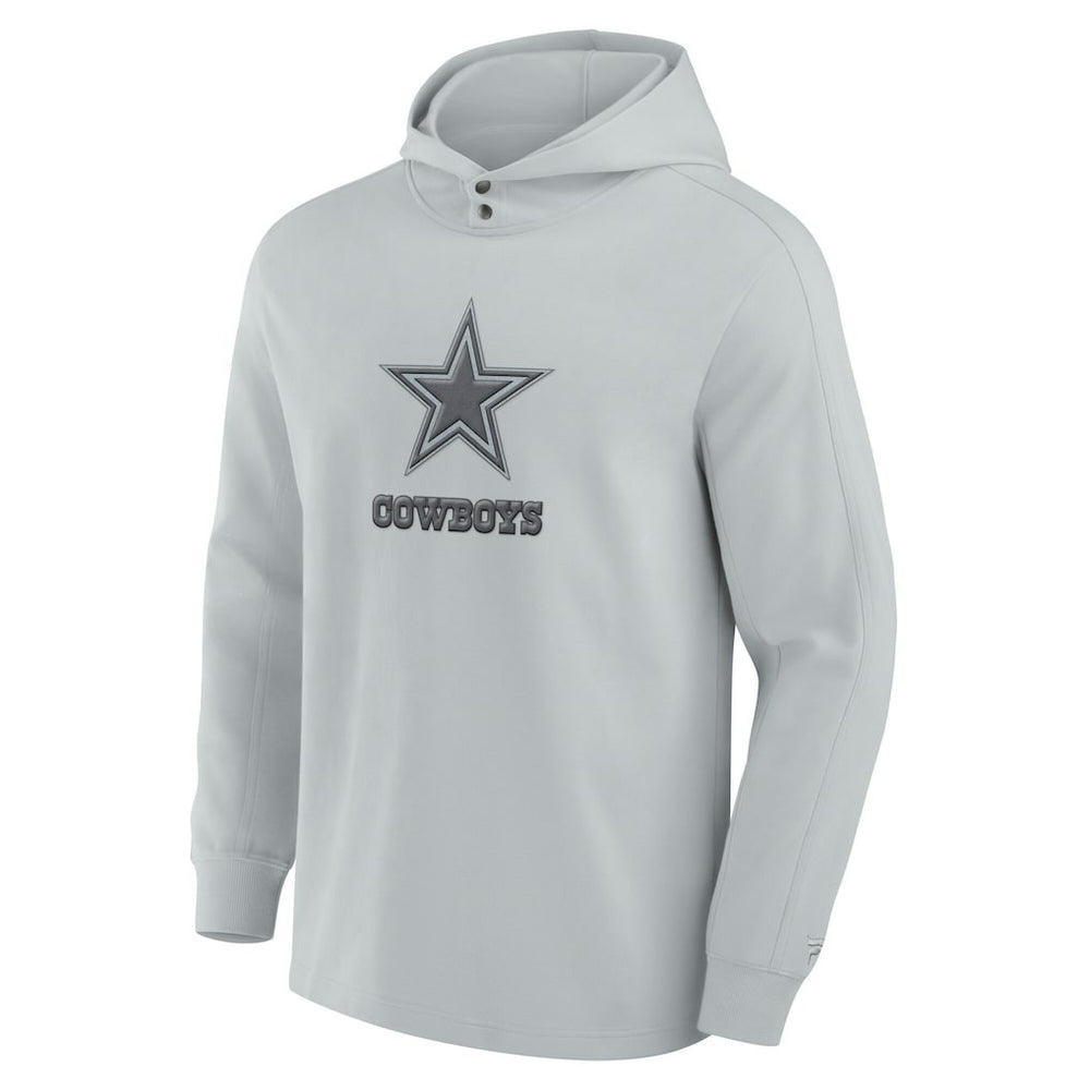 Dallas Cowboys Fanatics Elements Blaze Tri-Blend Long Sleeve Hoodie T-Shirt