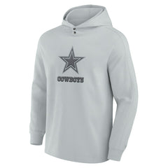 Dallas Cowboys Fanatics Elements Blaze Tri-Blend Long Sleeve Hoodie T-Shirt